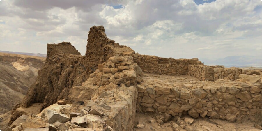 Rising from the Desert: A Journey through Masada National Park's Archaeological Marvels